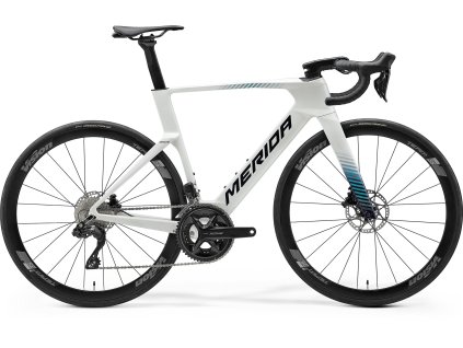 Merida Reacto 5000 Pearl/Blue(Teal) 2027 (Velikost XS, Rok 2027)