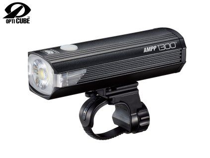 Světlo Cateye přední HL-EL1300RC AMPP1300 černá