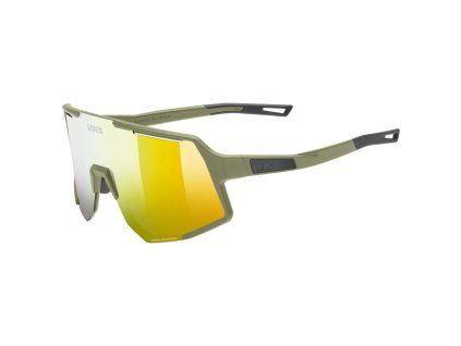 Brýle Uvex SEQUENZE CV OLIVE MATT / MIR.YELLOW (S5340077782)