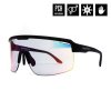 Brýle Horsefeathers Scorpio Photochromic matt black/mirror red