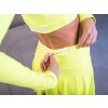 Sukýnka se šortkami Crussis NEON YELLOW (Velikost XS)