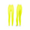 Legíny Crussis dámské NEON YELLOW (Velikost XS)