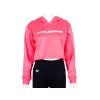 Mikina Crussis dámská krátká NEON PINK (Velikost XS)