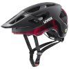 Přilba Uvex REACT MIPS BLACK-RUBY RED MATT 2024 (Velikost 52-56 cm, Rok 2024)