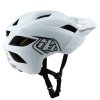 Přilba Troy Lee Designs FLOWLINE POINT WHITE / BLACK (10854012) 2026 (Velikost XS-S)