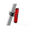 Světlo Author zadní A-Pilot USB CobLed 50 lm černá/červené-sklo