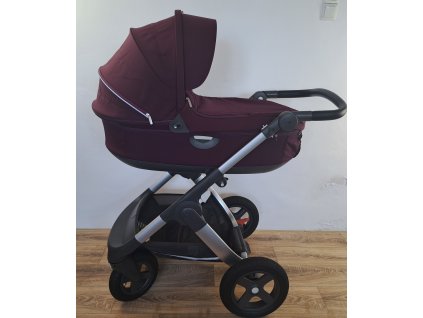 Used Stokke Trailz Silver - Purple/Grey Melange refubished