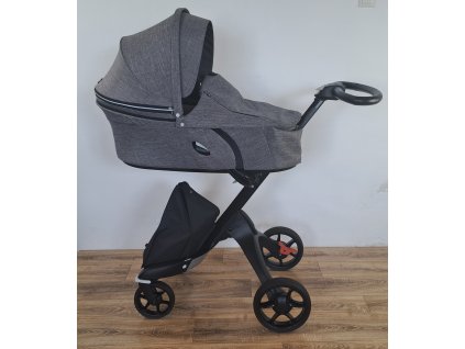 Used Stokke Xplory Black - Black Melange