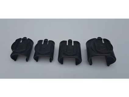 Adapters for cup and umbrella holders - various types, used