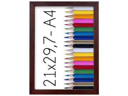 ramecek tosca tmavy a4