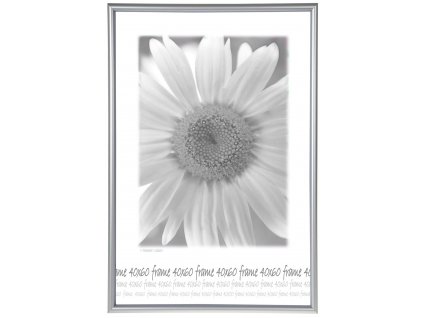 ram plast stribrny 40x60