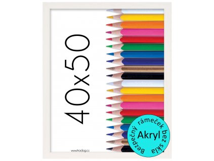 Rámeček-Tosca-bílý