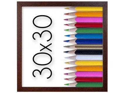 ramecek tosca tmavy 30x30