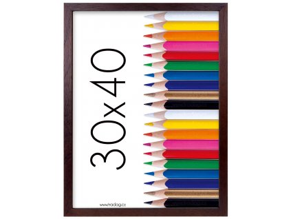 ramecek tosca tmavy 30x40