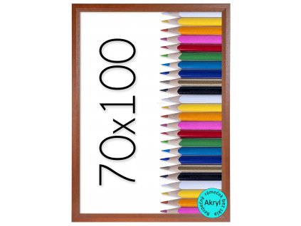 ramecek nabucco hnedy 70x100