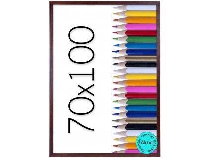 ramecek tosca tmavy 70x100