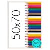Fotorámeček Tosca 50x70 bílý