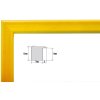 Fotorámeček Polaris žlutý 29,7x42 - A3