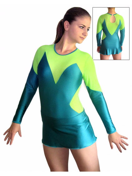 Dres na moderní gymnastiku - trikot M914fx