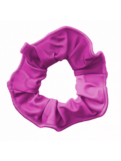 Gumička do vlasů - scrunchie - t200 růžová