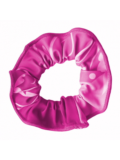 Gumička do vlasů - scrunchie - t502 růžová