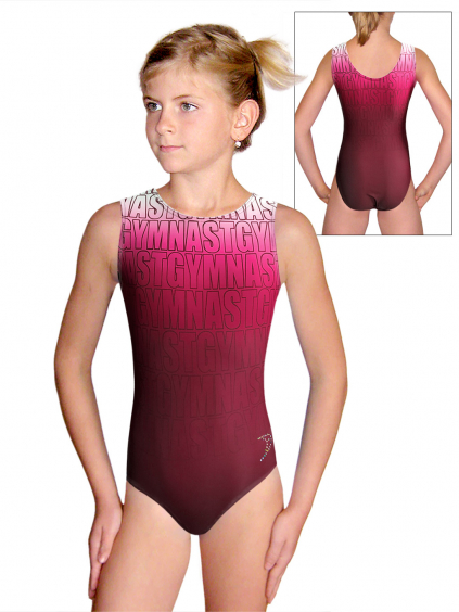 Gymnastický dres D37r t150 růžová