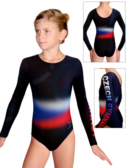 Gymnastický dres D37d t240 CZECH GYMNAST