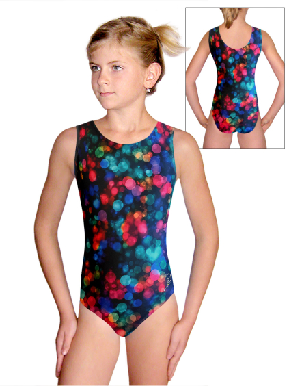 Gymnastický dres D37r v542 barevná