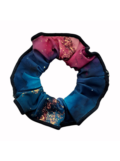 Gumička do vlasů - scrunchie - v563 barevná