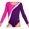 Gymnastický dres B37d-4 fialovo-růžová