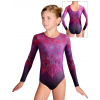 Gymnastický dres D37d t170a růžovofialová