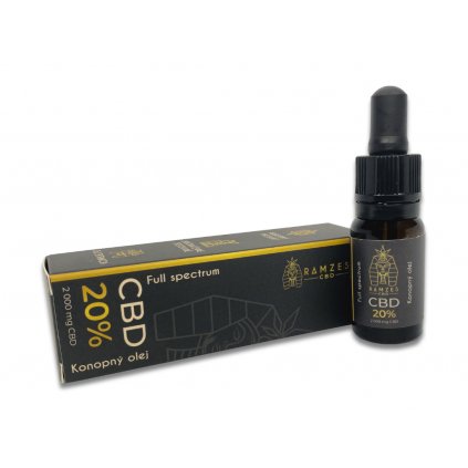 Full spectrum CBD olej 20%