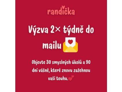 EMAIL randicka.czeroticka vyzva pro pary