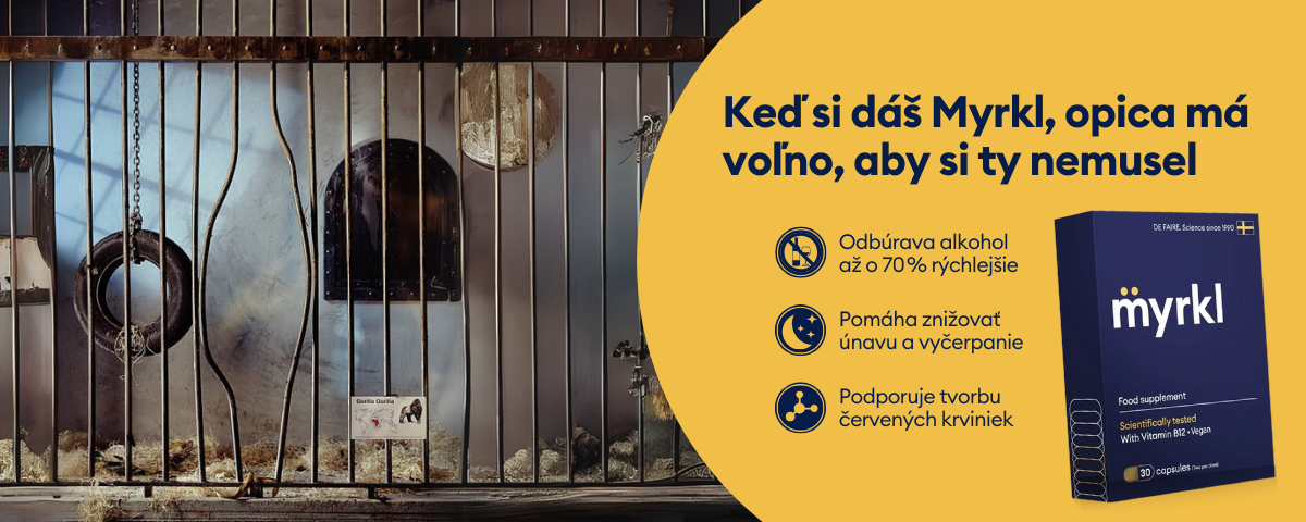 S Myrklom ma ranna opica volno