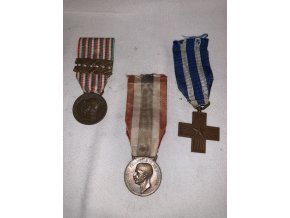 medaile z italských legií