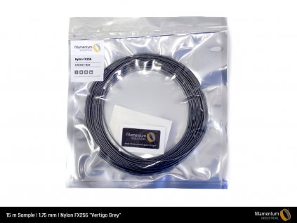 Nylon FX256 Vertigo Grey 15 m Sample 1 75 mm