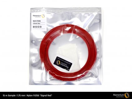 Nylon FX256 Signal Red 15 m Sample 1 75 mm