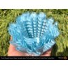 PLA Extrafill Baby Blue Crystal Clear Iceland Blue Filament Frenzy Wavy Bowl 3