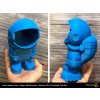PLA Extrafill Sky Blue Filament Frenzy MatterHackers Mascot Phil A Ment