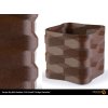 PLA Extrafill Vertigo Chocolate Geometric Basket 01