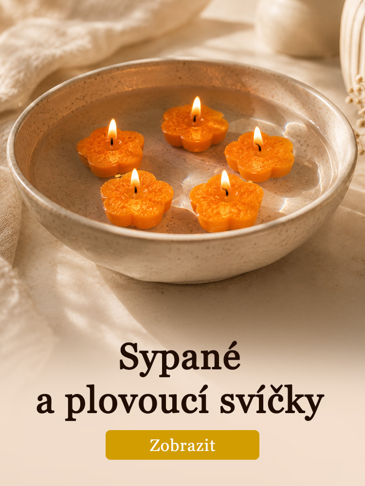 Sypané a plovocí svíčky