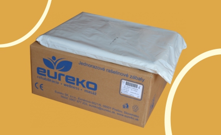 Rašelinový zábal balenie