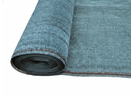 Stínící tkanina na plot – rašlový úplet 90 %, 110 g/m², 125 cm × 20 m, zelená