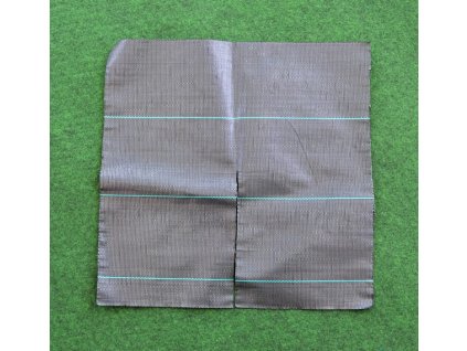 Tkaná mulčovací plachetka 50 x 50 cm - zelená