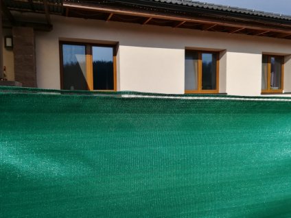 KOBA - Stínící tkanina, rašlový úplet 100%, 230g/m2, 50 x 1,8m - zelená