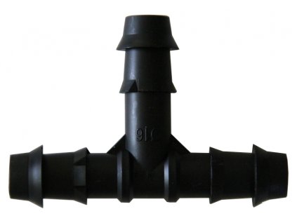 16mm Konektor " T " pro distribuční a kapkovací hadice