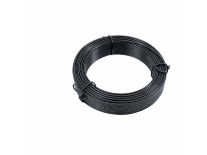 Vázací drát - poplastovaný PVC 1,40 mm / 2,0 mm - antracit 50m