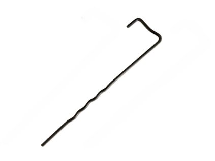 Ocelová kotvící skoba do země GEOPIN 20cm × 4mm – 1 ks