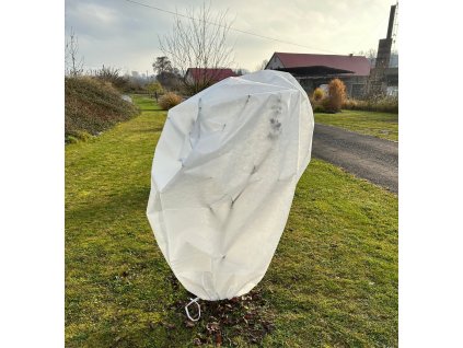 Textilní ochranný vak a návlek proti mrazu a sněhu – ochrana rostlin před mrazem, 120 × 155 cm
