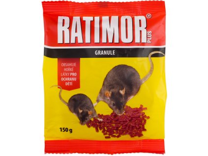 Ratimor granule na myši a potkany 150g